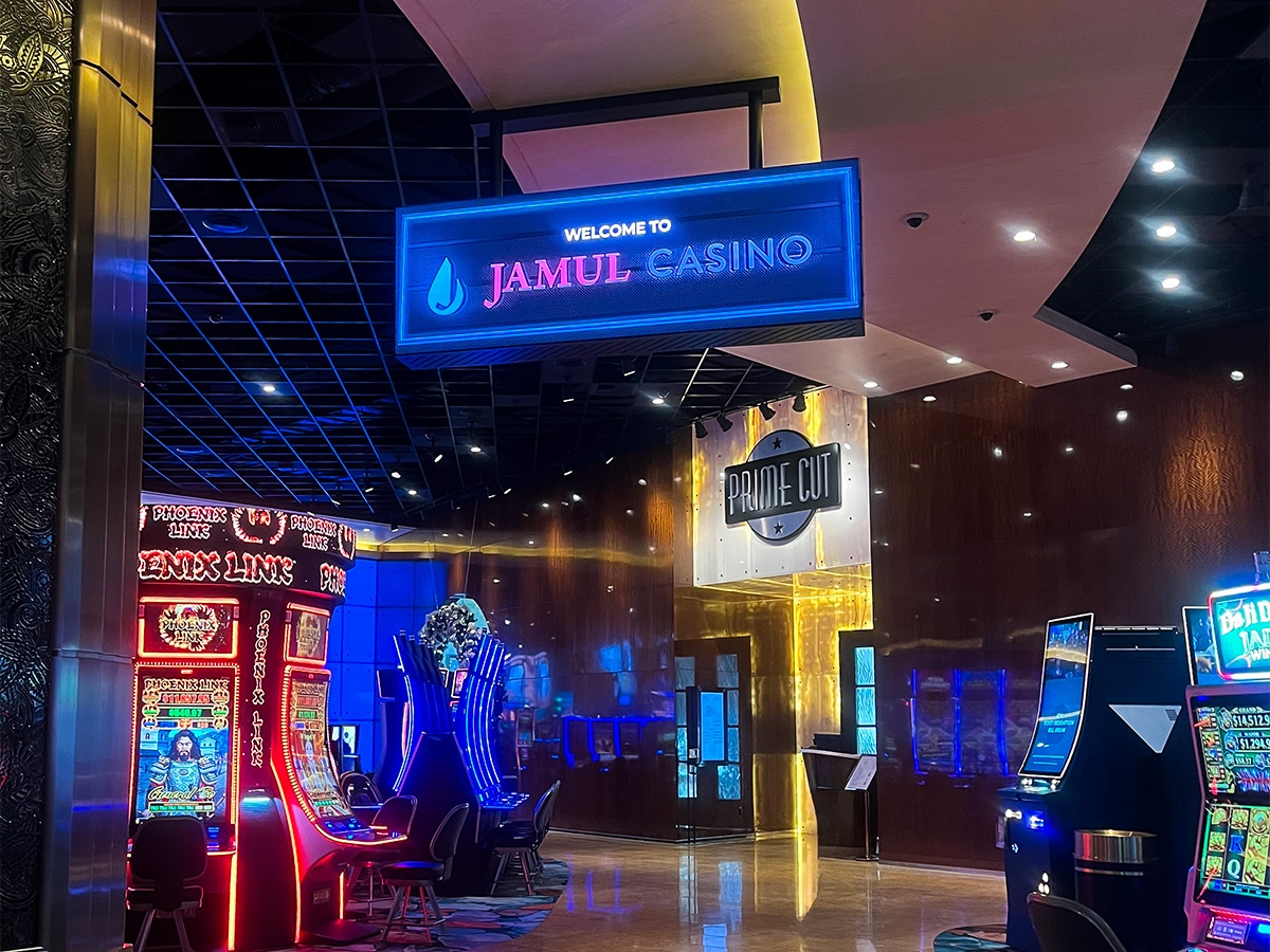 Jamul Casino; Indoor 3.9mm, 3'3" x 9'10", Jamul, CA